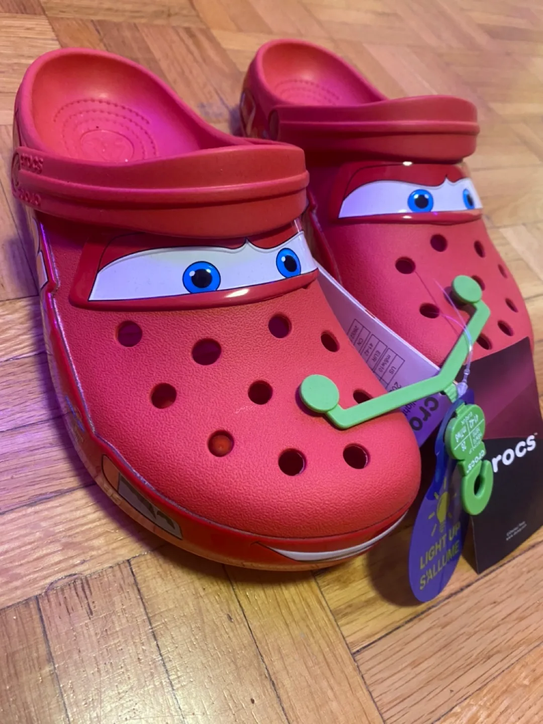 New Crocs Disney Pixar Cars Clog Size 8
