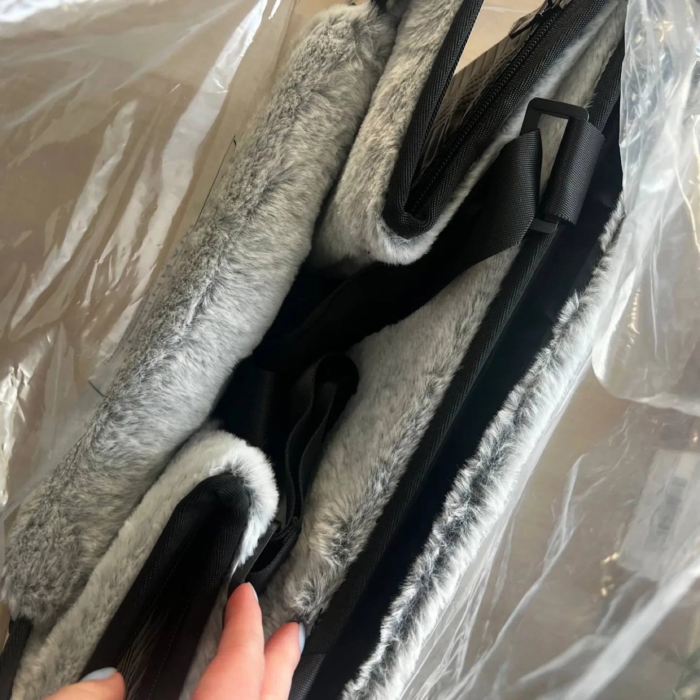 PETSPIT Dog Car Seat, Black image indicator(3)