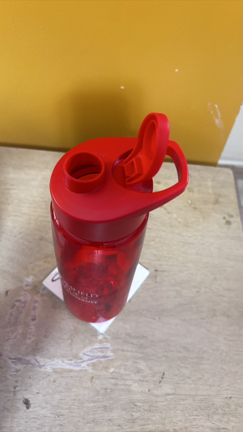 Bloomfield College Red Water Bottle