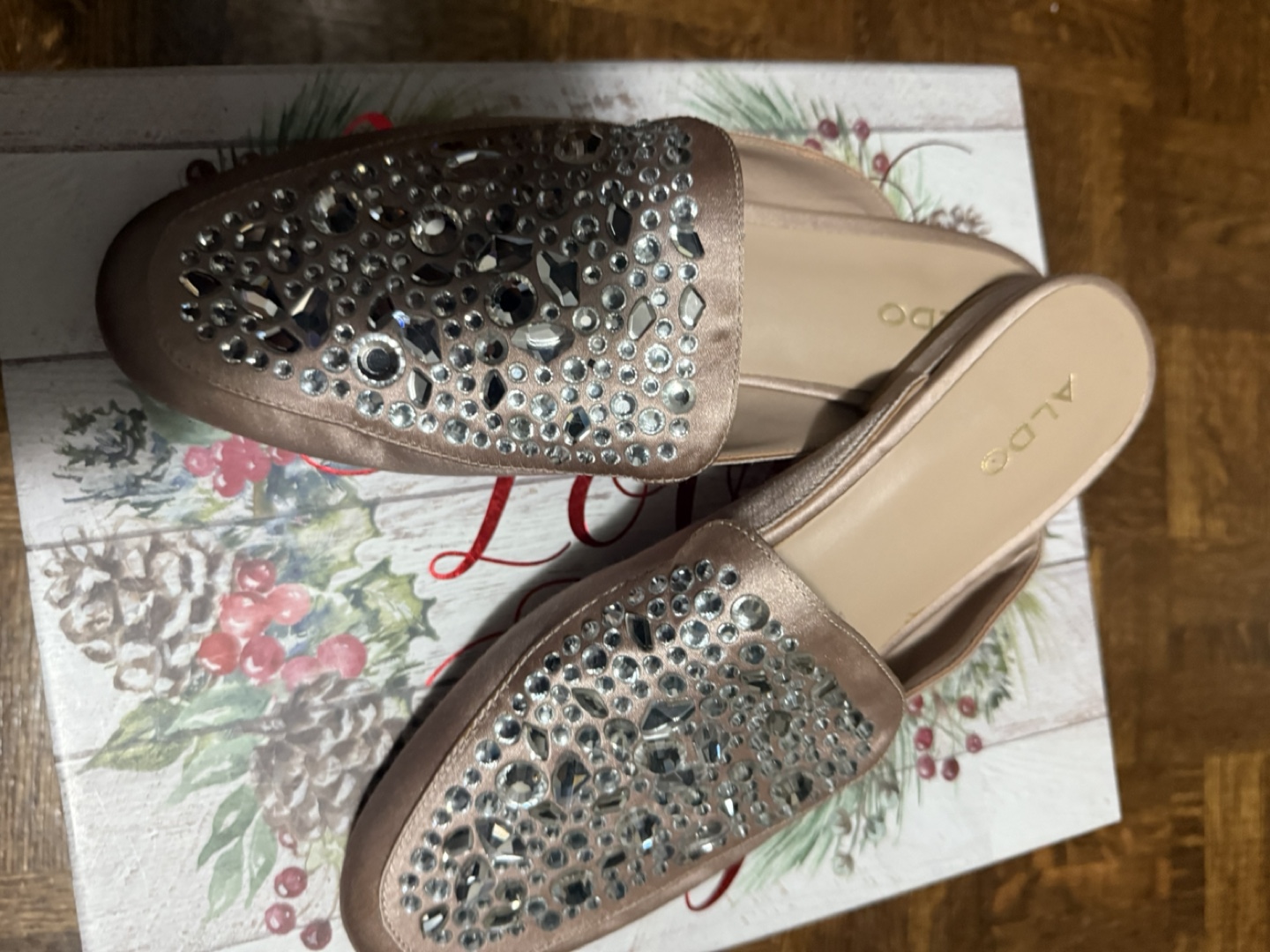ALDO Embellished Mules, Size 7,5