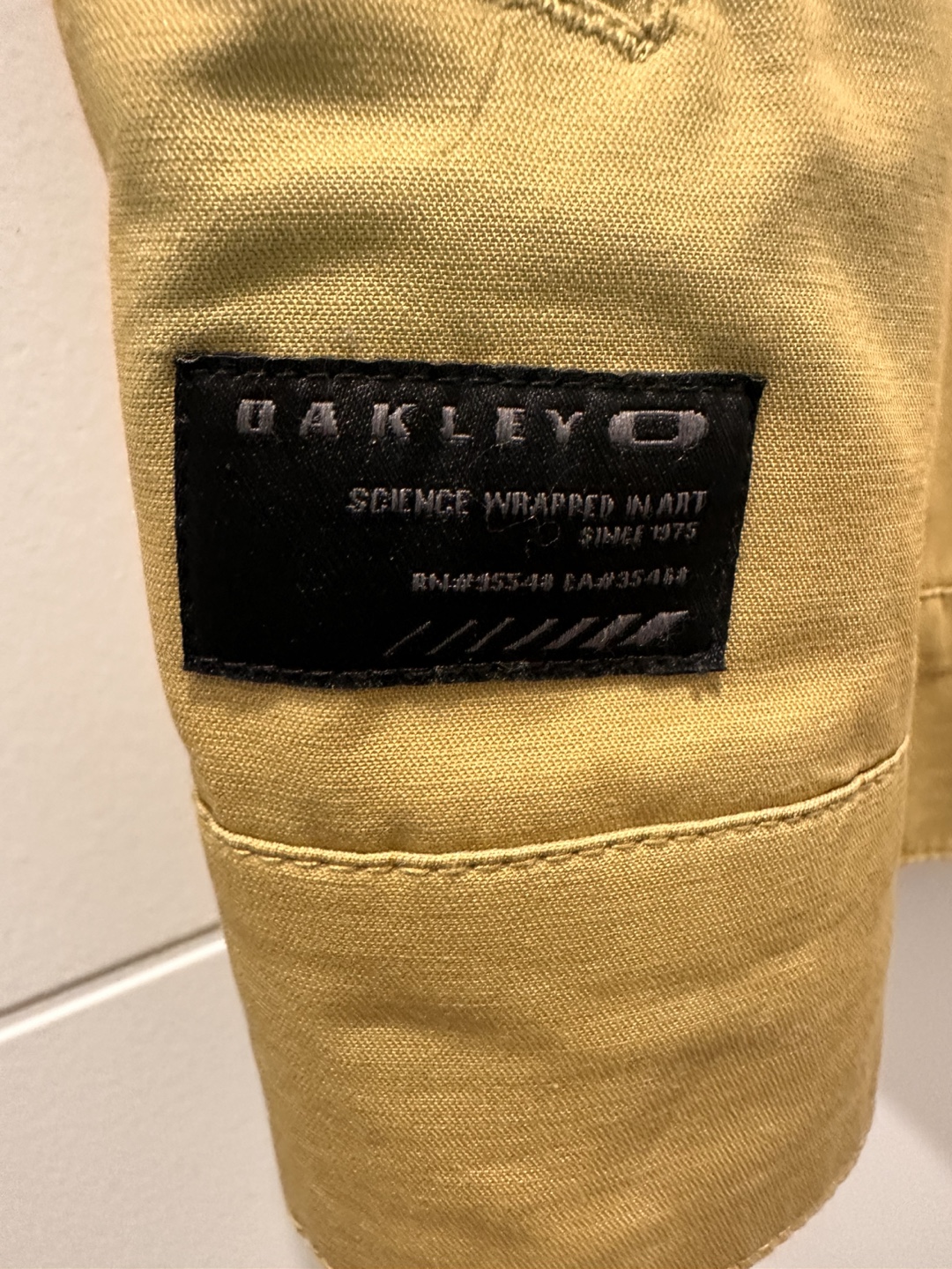 Oakley Jacket, XXL/110, Yellow - photo 4