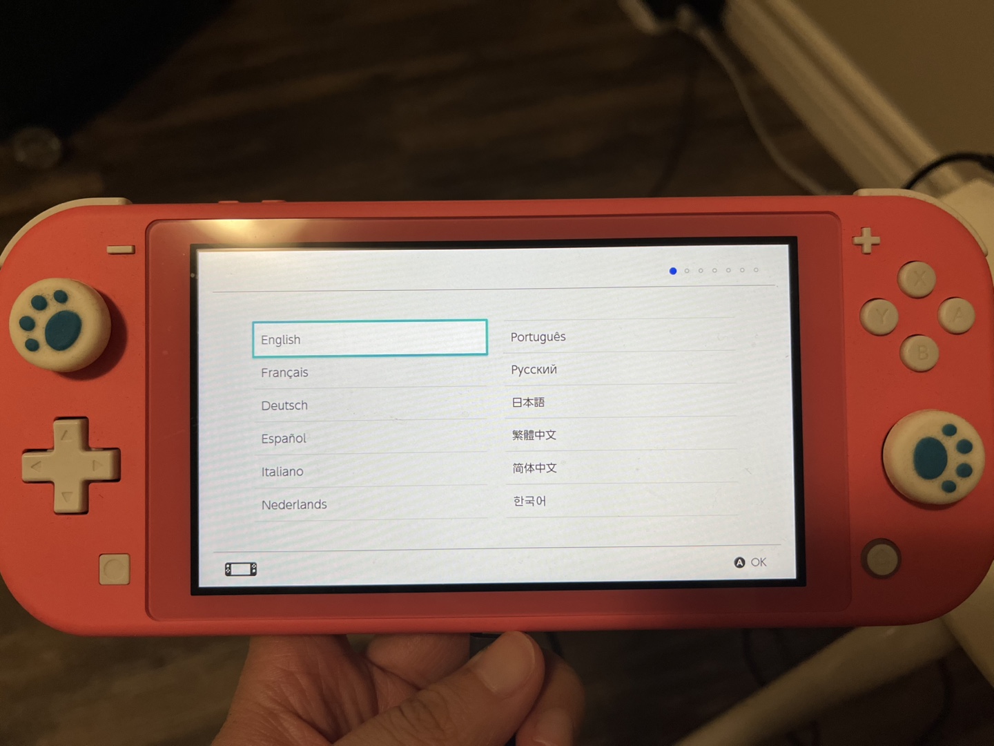 Nintendo Switch Lite Coral