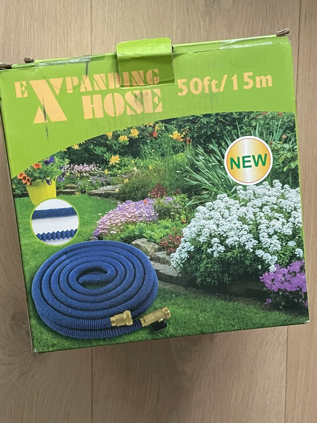 50’ Expanding Garden Hose. Brand New. Sealed Box. $25 thumbnail