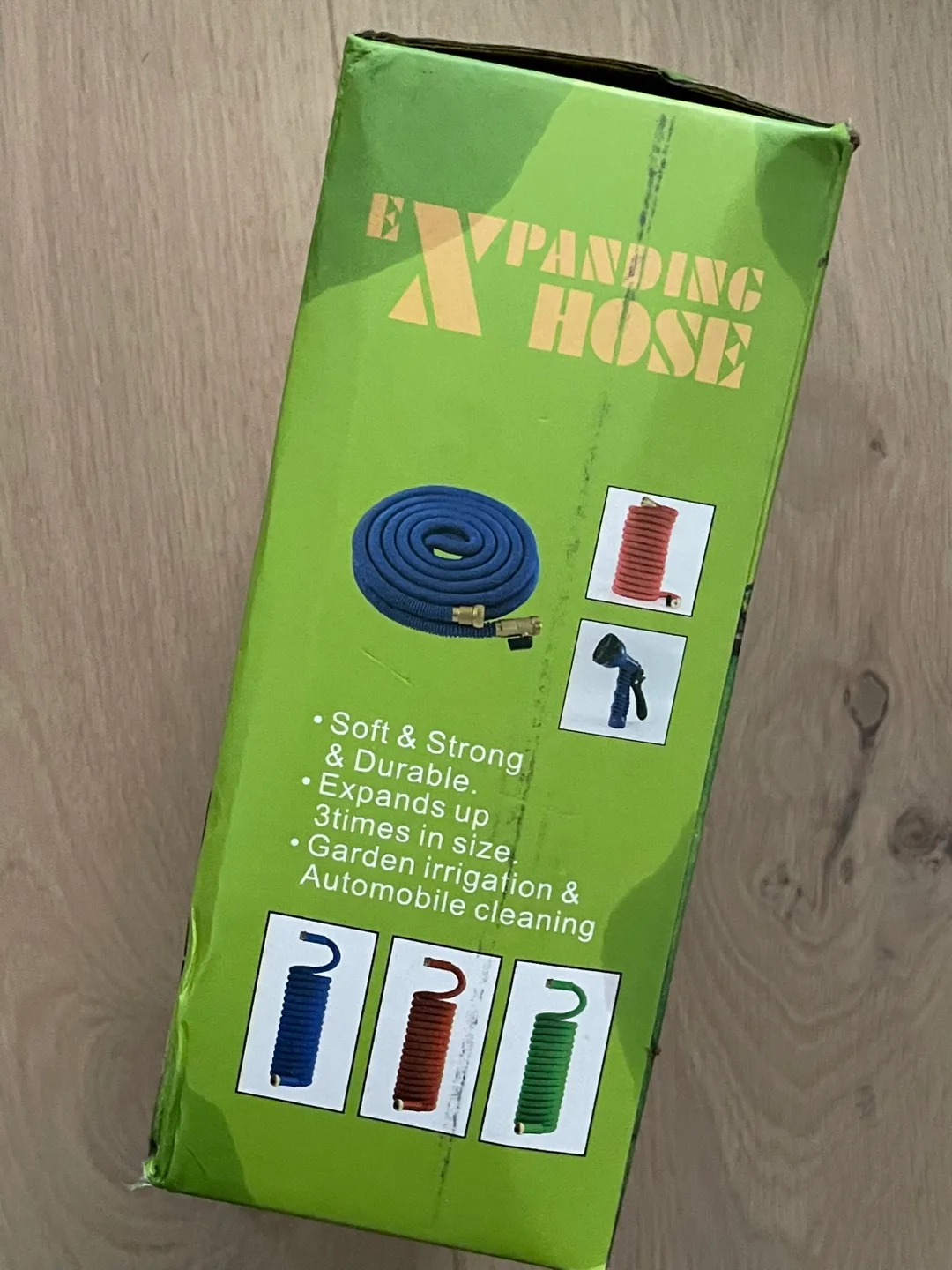 50’ Expanding Garden Hose. Brand New. Sealed Box. $25 image indicator(2)