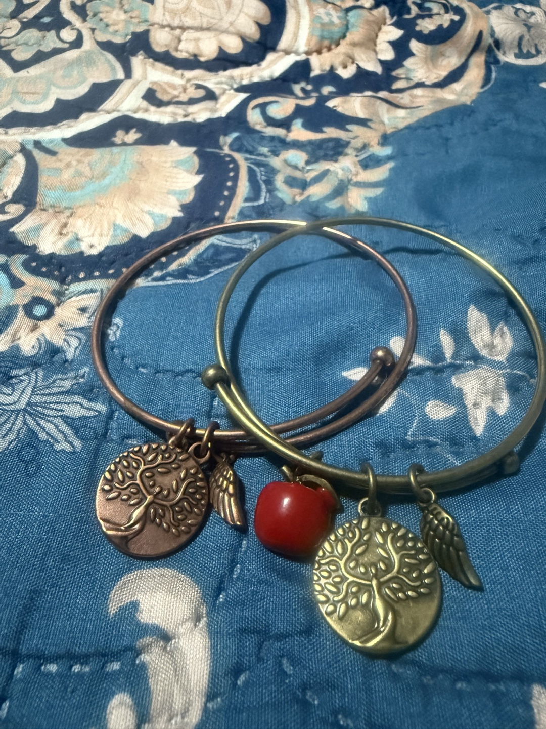 Charm Bracelets: Tree of Life, Apple, Angel Wing - photo 4