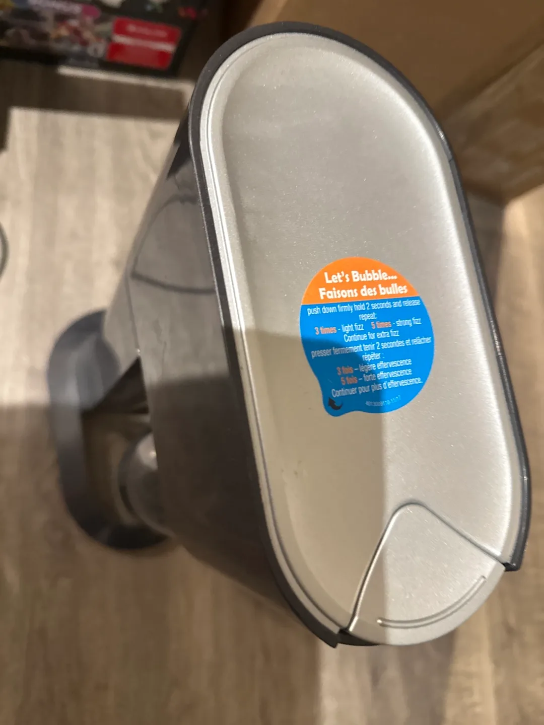 SodaStream sparkling water maker image indicator(2)