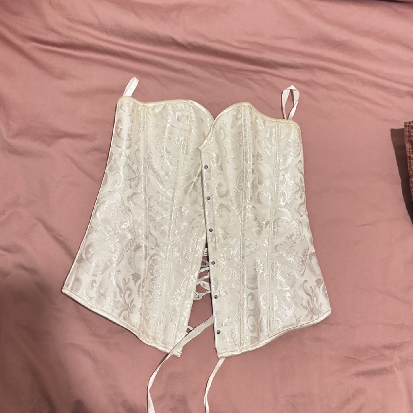 White Corset Top