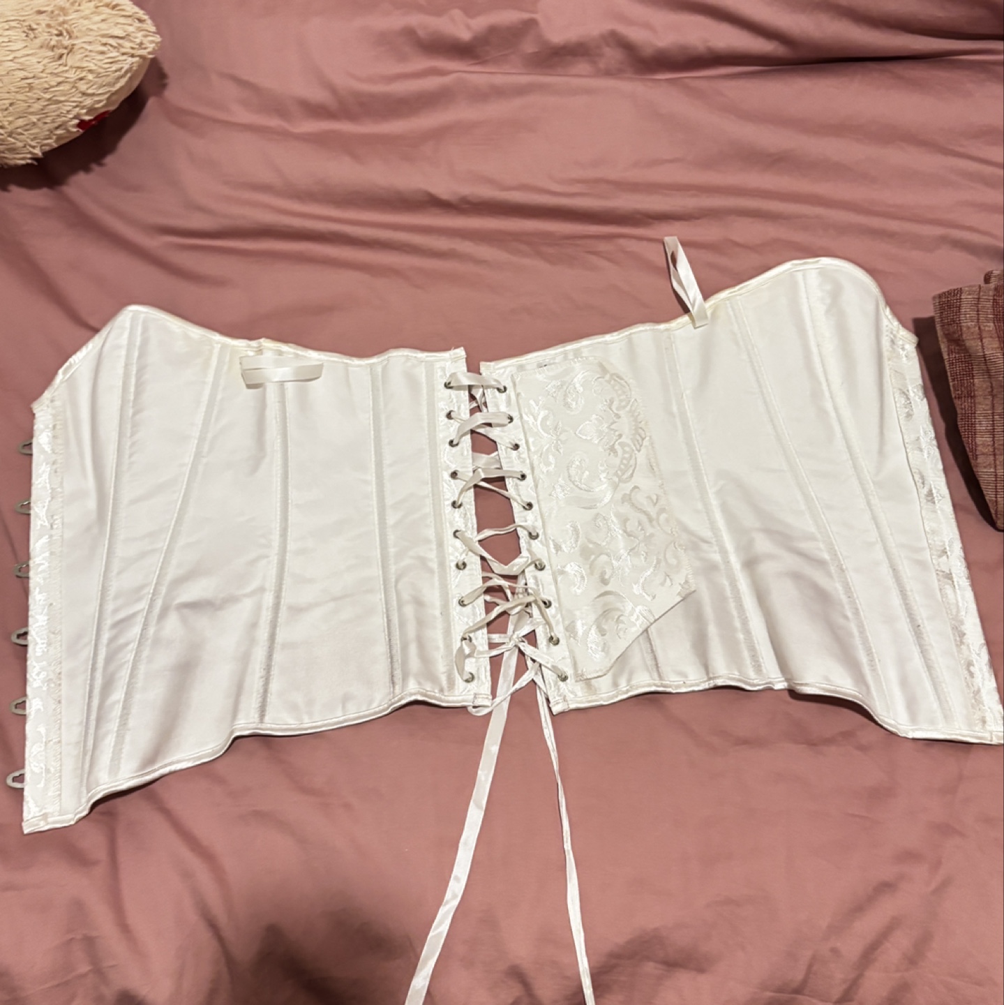 White Corset Top - photo 2