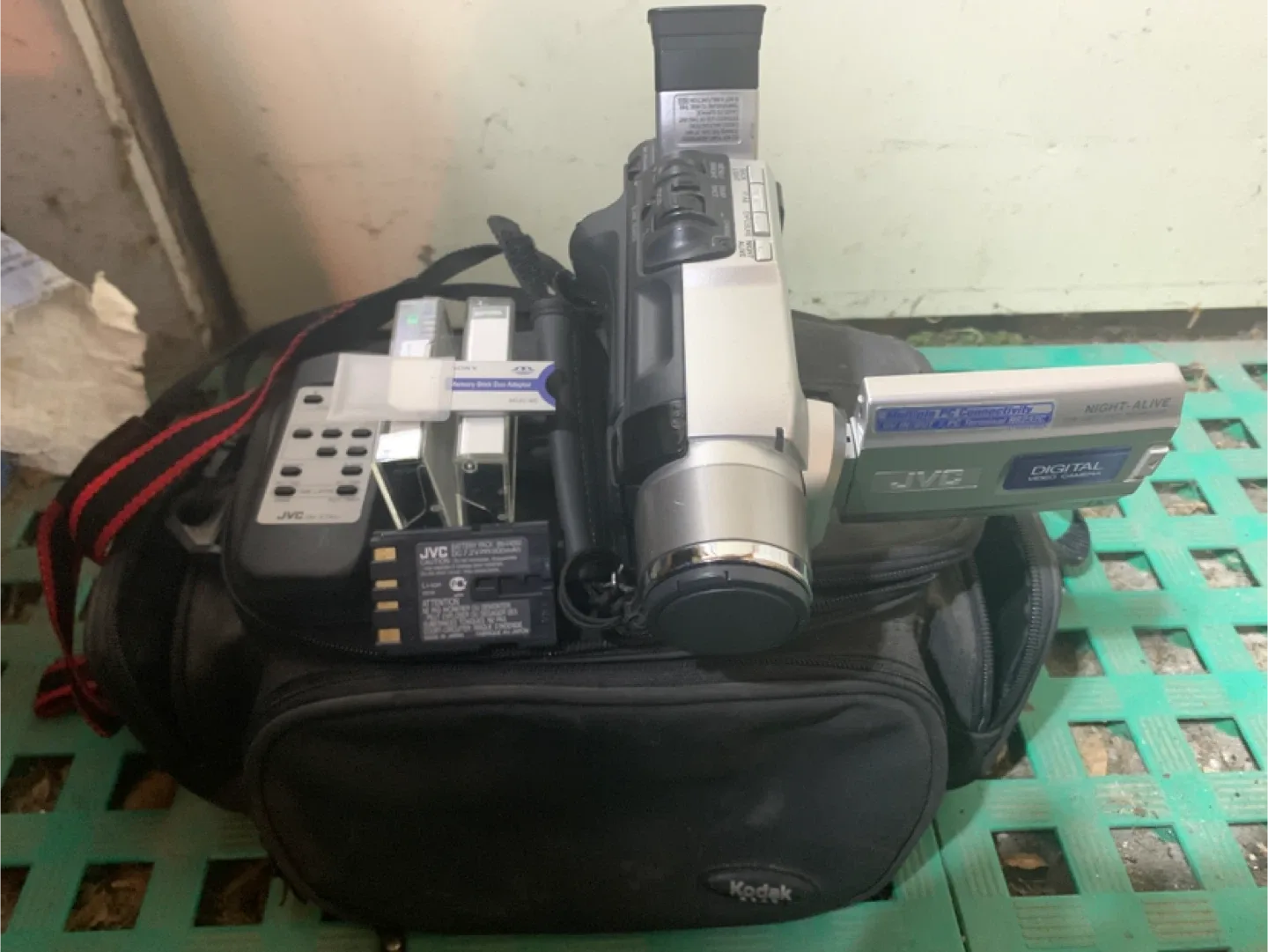 JVC Digital Video Camera & Kodak Bag
