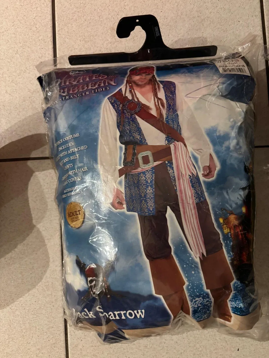 Pirates of the Caribbean Adult Standard size costume thumbnail