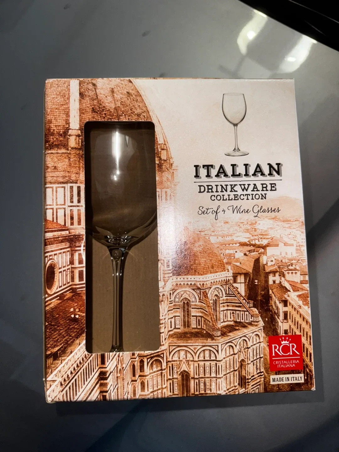 RCR Italian Drinkware Wine Glasses (Set of 4) thumbnail