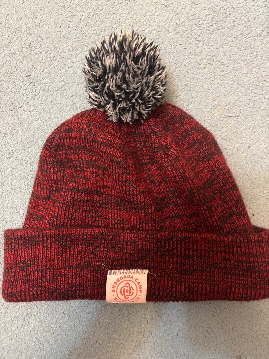 Onondaga Camp Toque - Red & Black