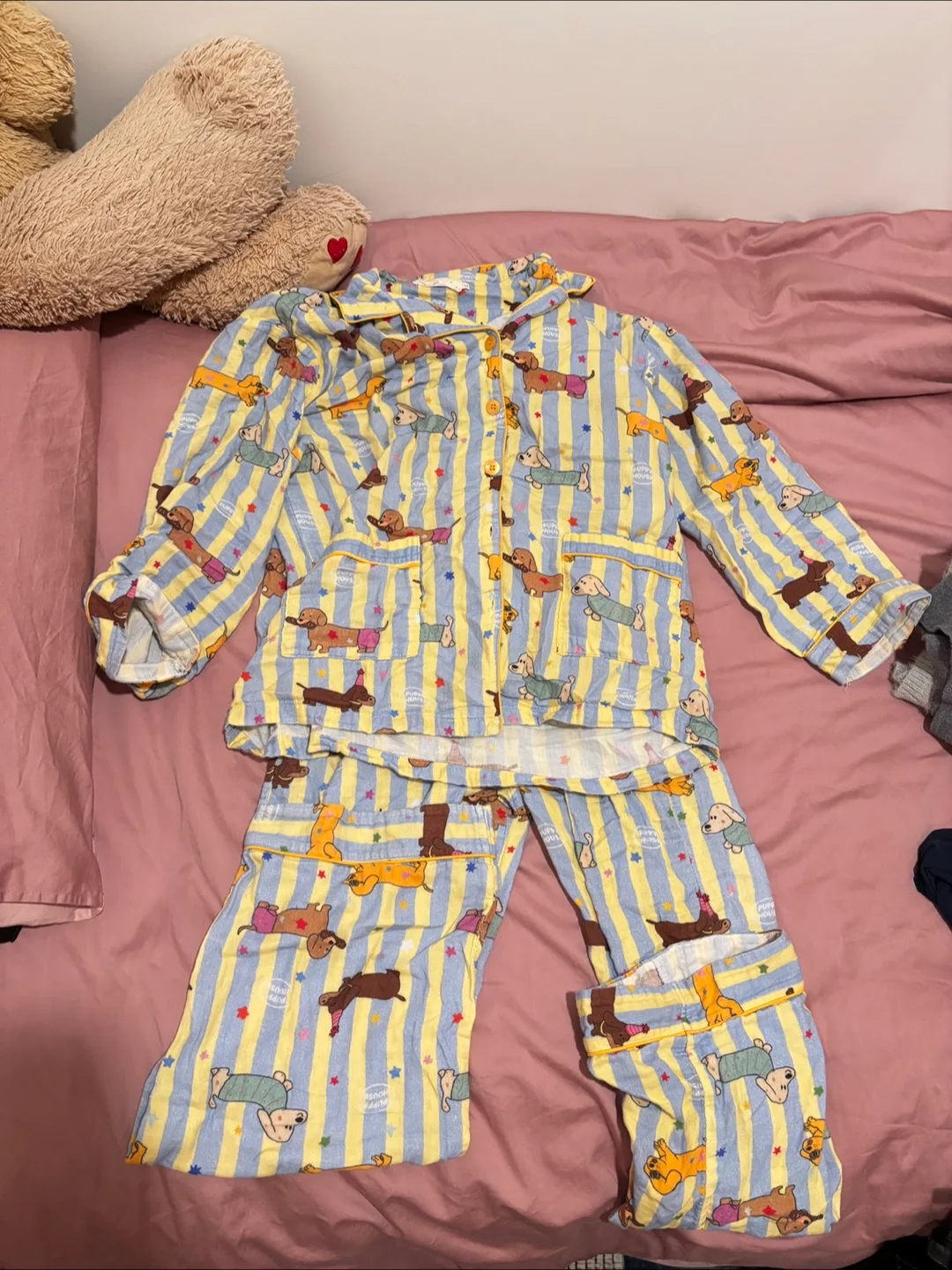 Dog Print Pajama Set thumbnail