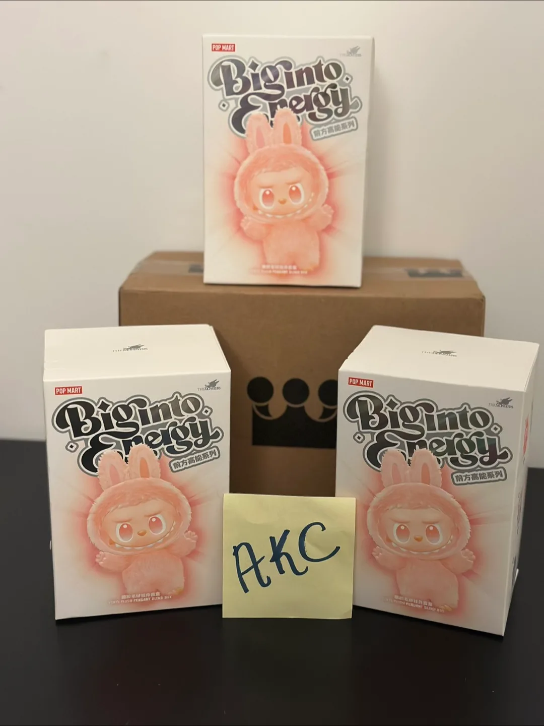 Labubu V3 Big into Energy Plush Pendant - BNIB Sealed thumbnail