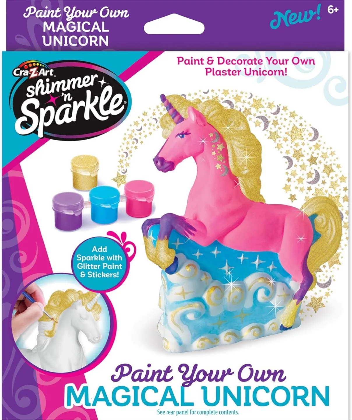 Cra-Z-Art Shimmer 'n Sparkle Magical Unicorn Paint Kit thumbnail