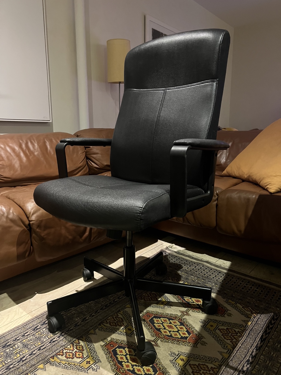 IKEA Millberget Black Office Chair - photo 2