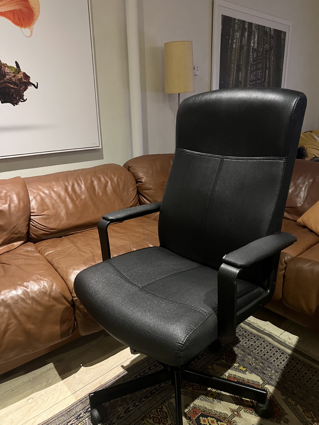 IKEA Millberget Black Office Chair