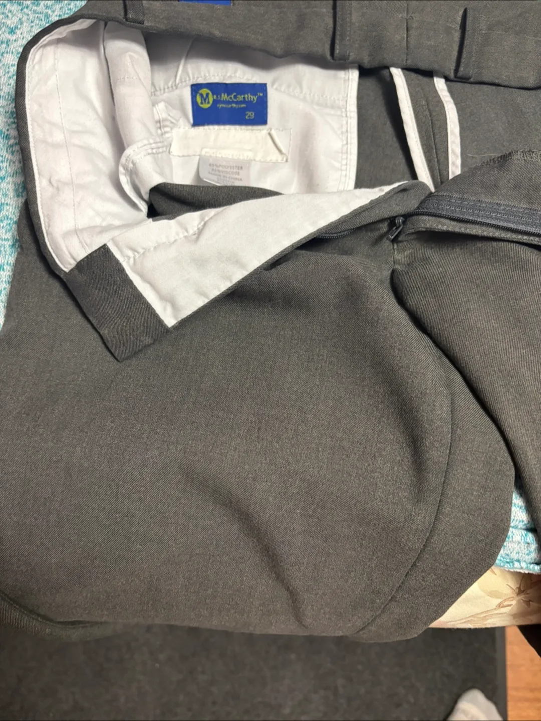 McCarthy Uniforms Grey Pants Size 28&29 image indicator(6)