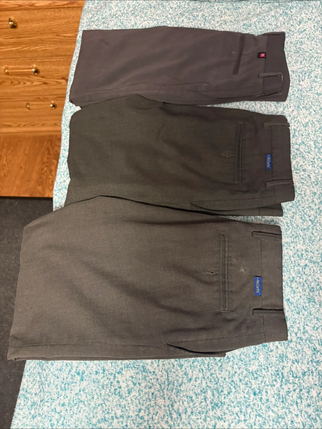 McCarthy Uniforms Grey Pants Size 28&29 image indicator(2)