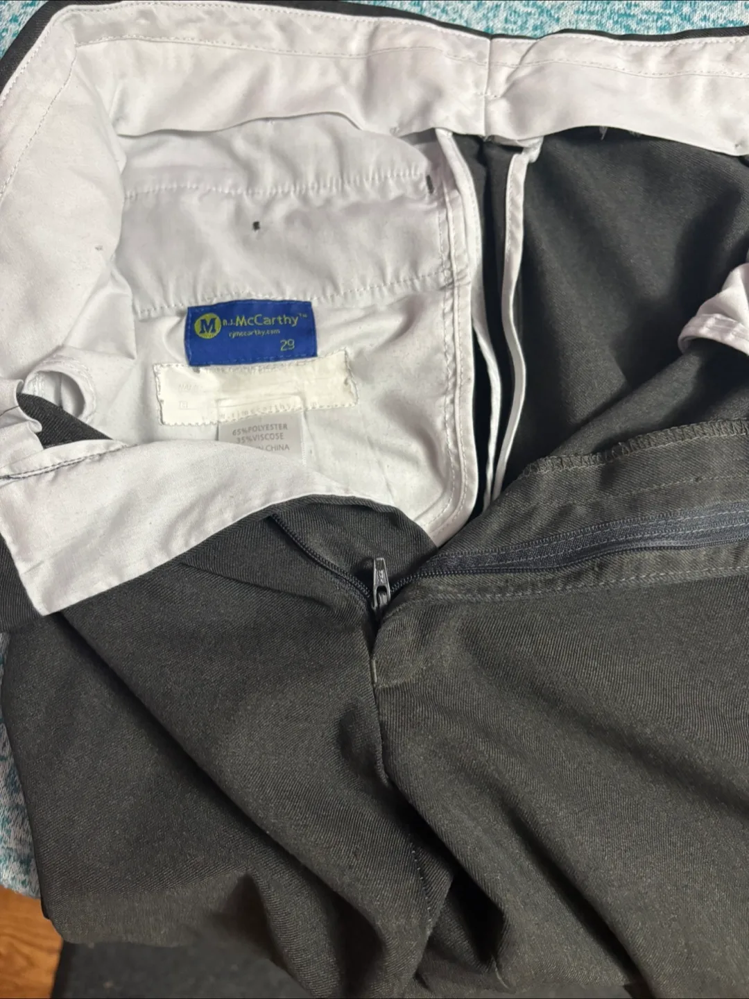 McCarthy Uniforms Grey Pants Size 28&29 image indicator(7)