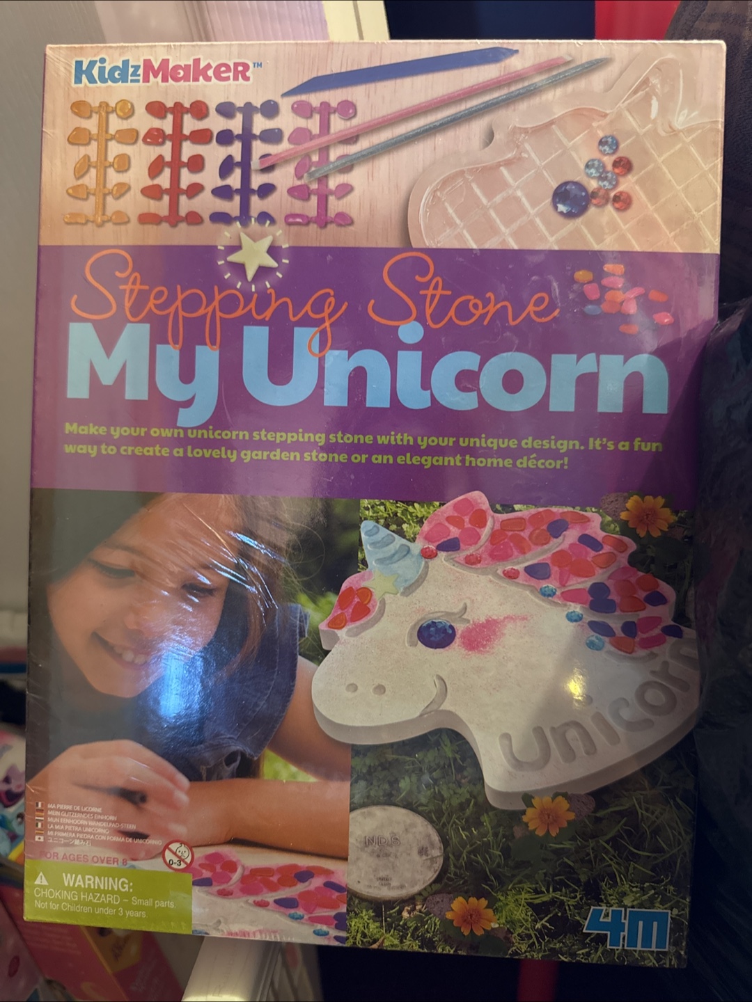 KidzMaker Unicorn Stepping Stone Kit (Ages 8+) - photo 2
