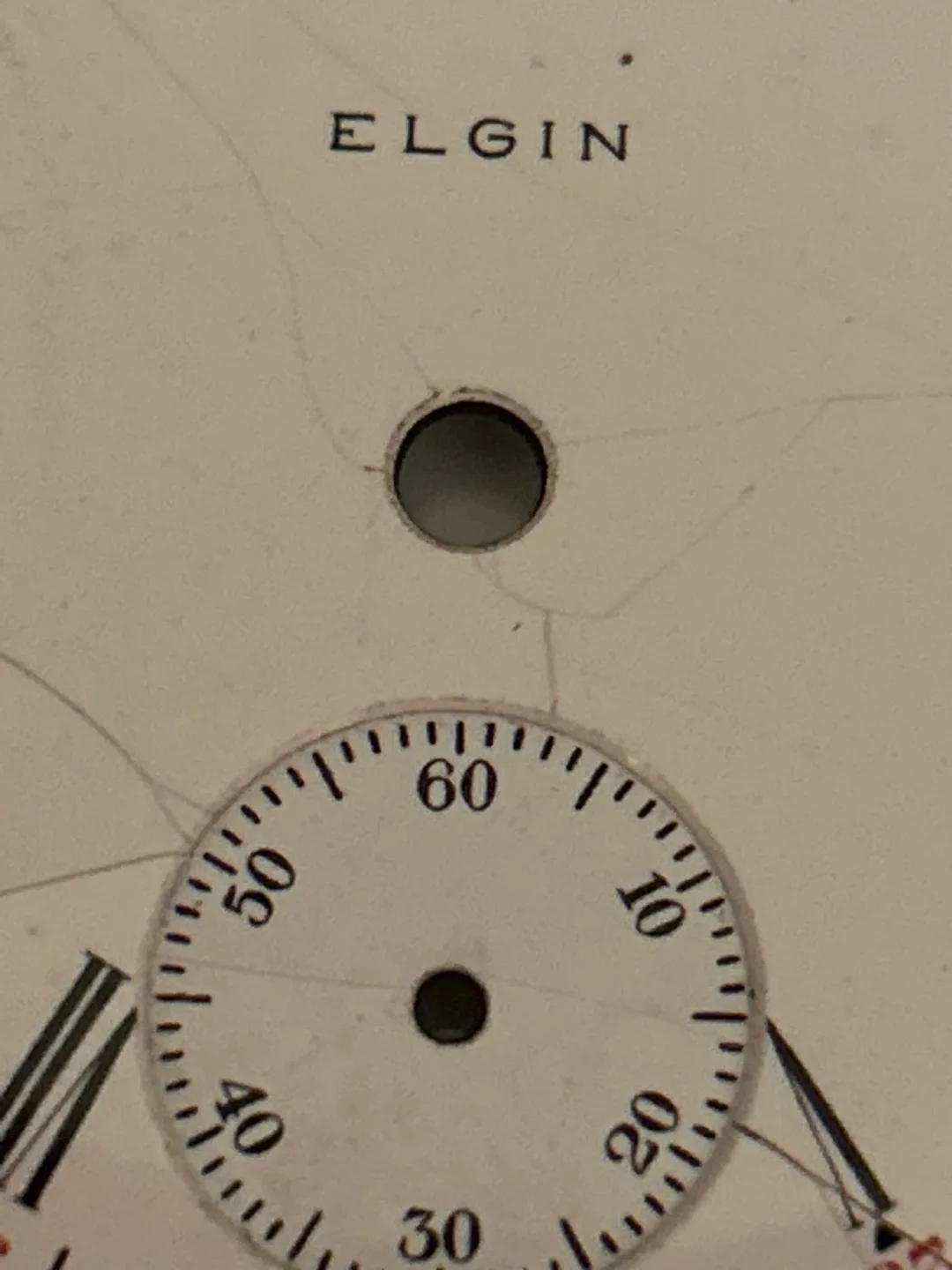 Elgin Watch Face - Vintage thumbnail