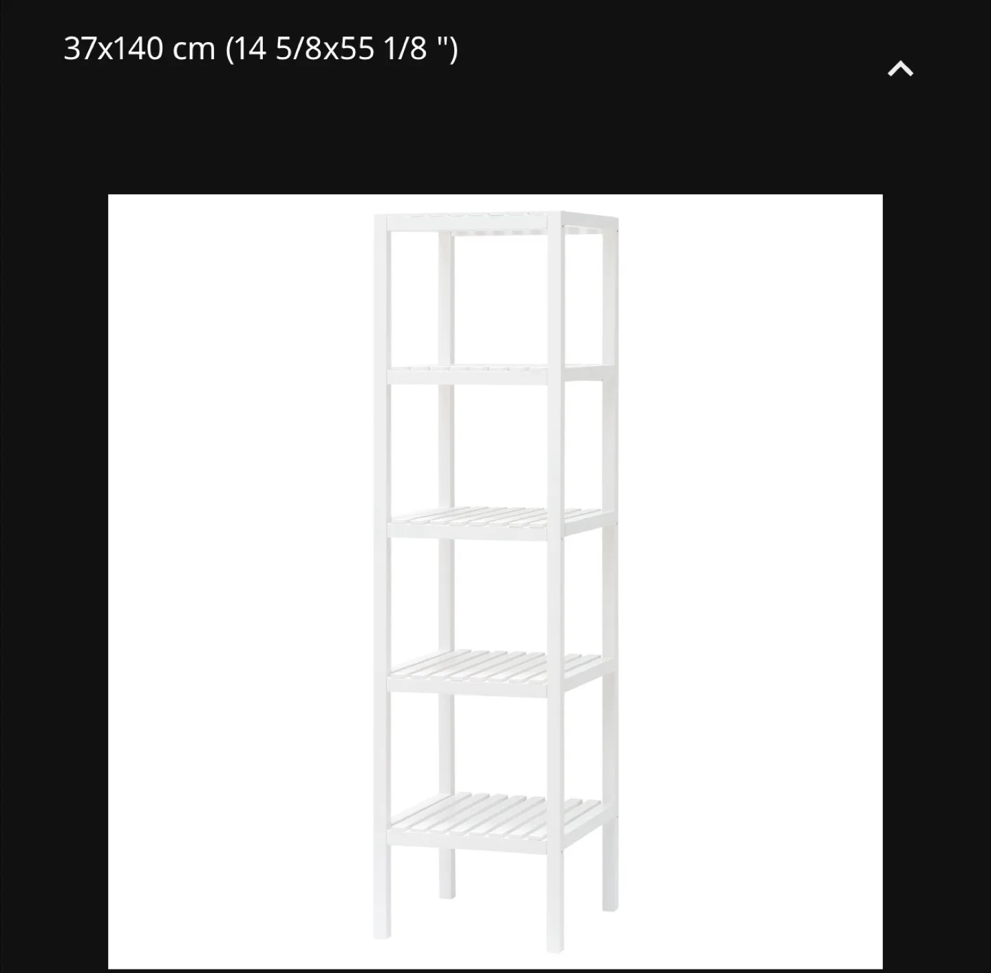 IKEA MUSKAN Birch Shelf Unit image indicator(5)