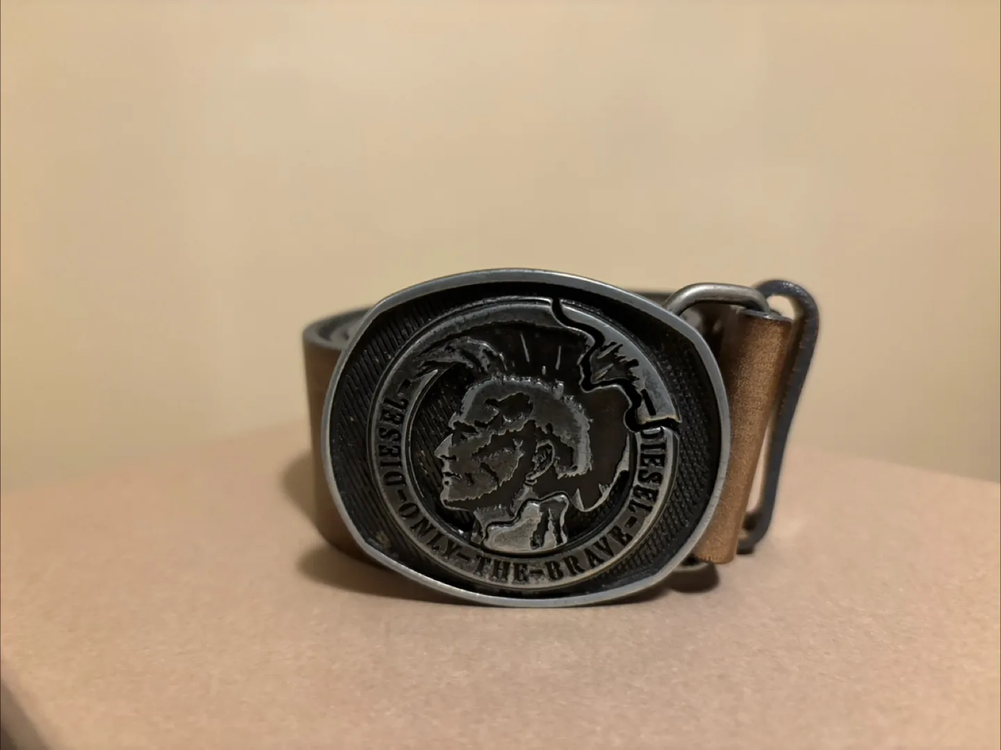 Diesel Brown Leather Belt thumbnail