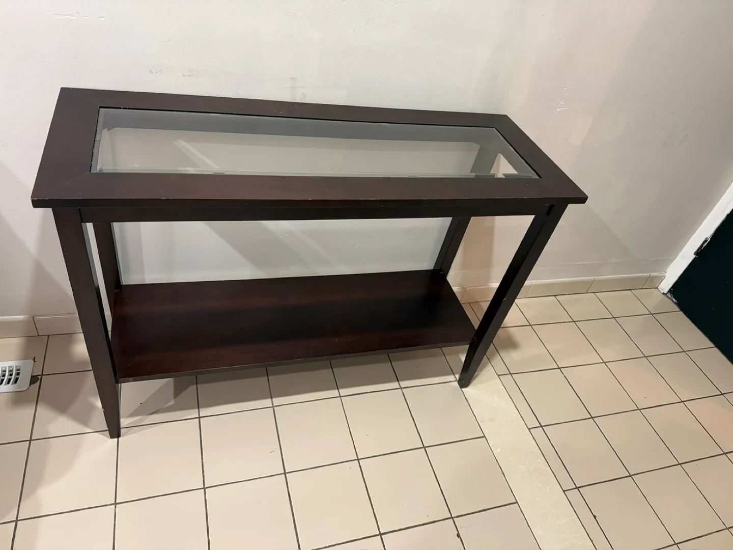 Console Table with Glass Top image indicator(2)