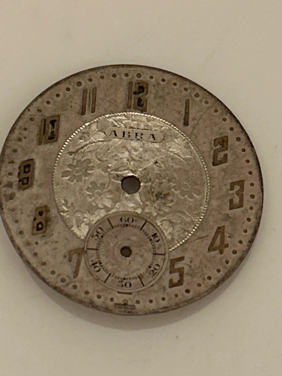 Vintage ABRA Watch Face thumbnail