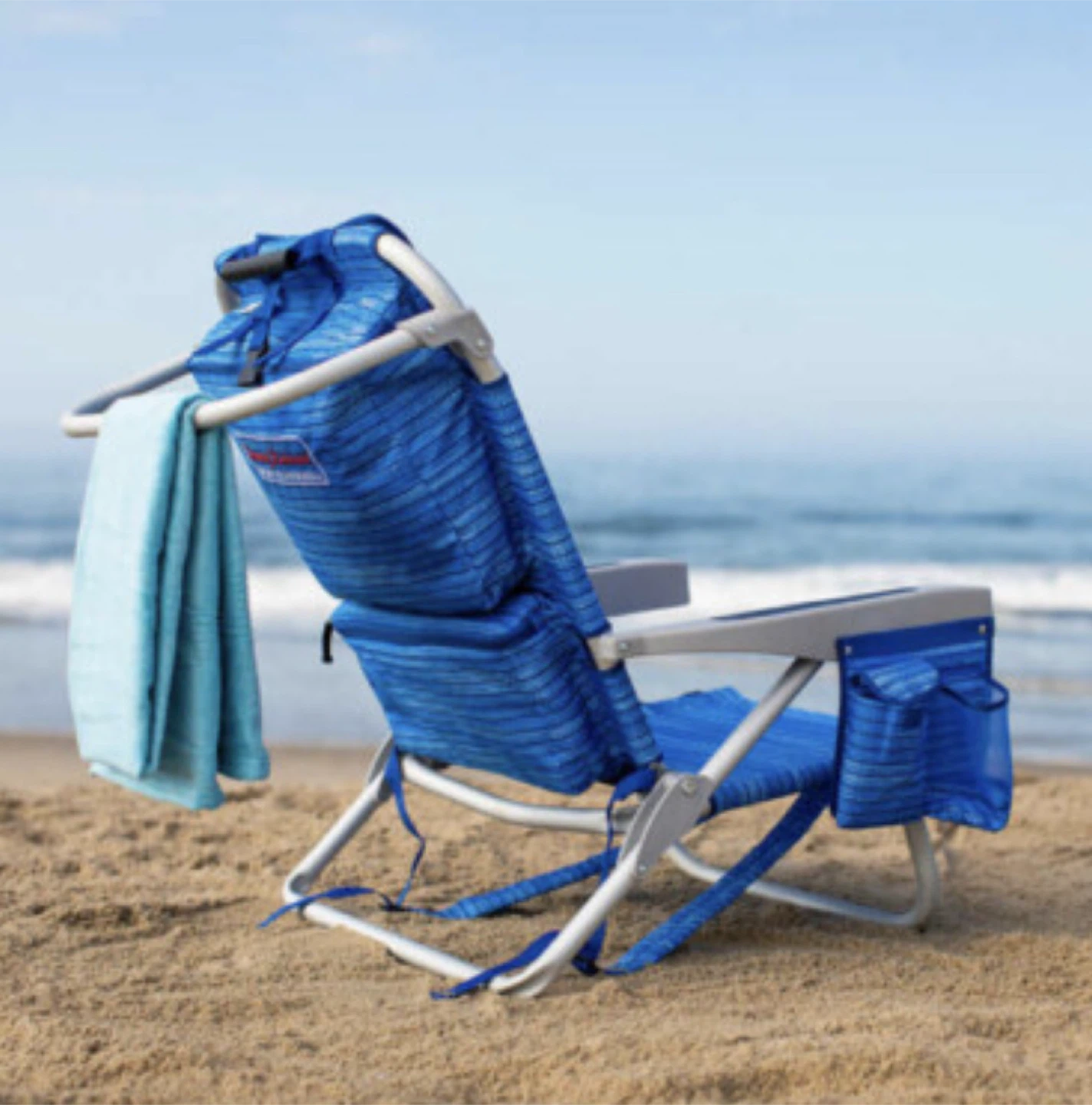 Tommy Bahama Backpack Beach Chair - Blue - photo 3