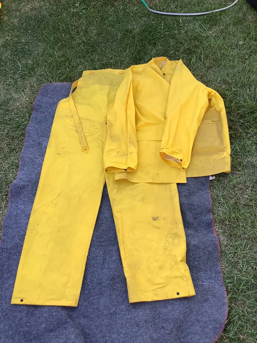Yellow Rain Gear Set thumbnail