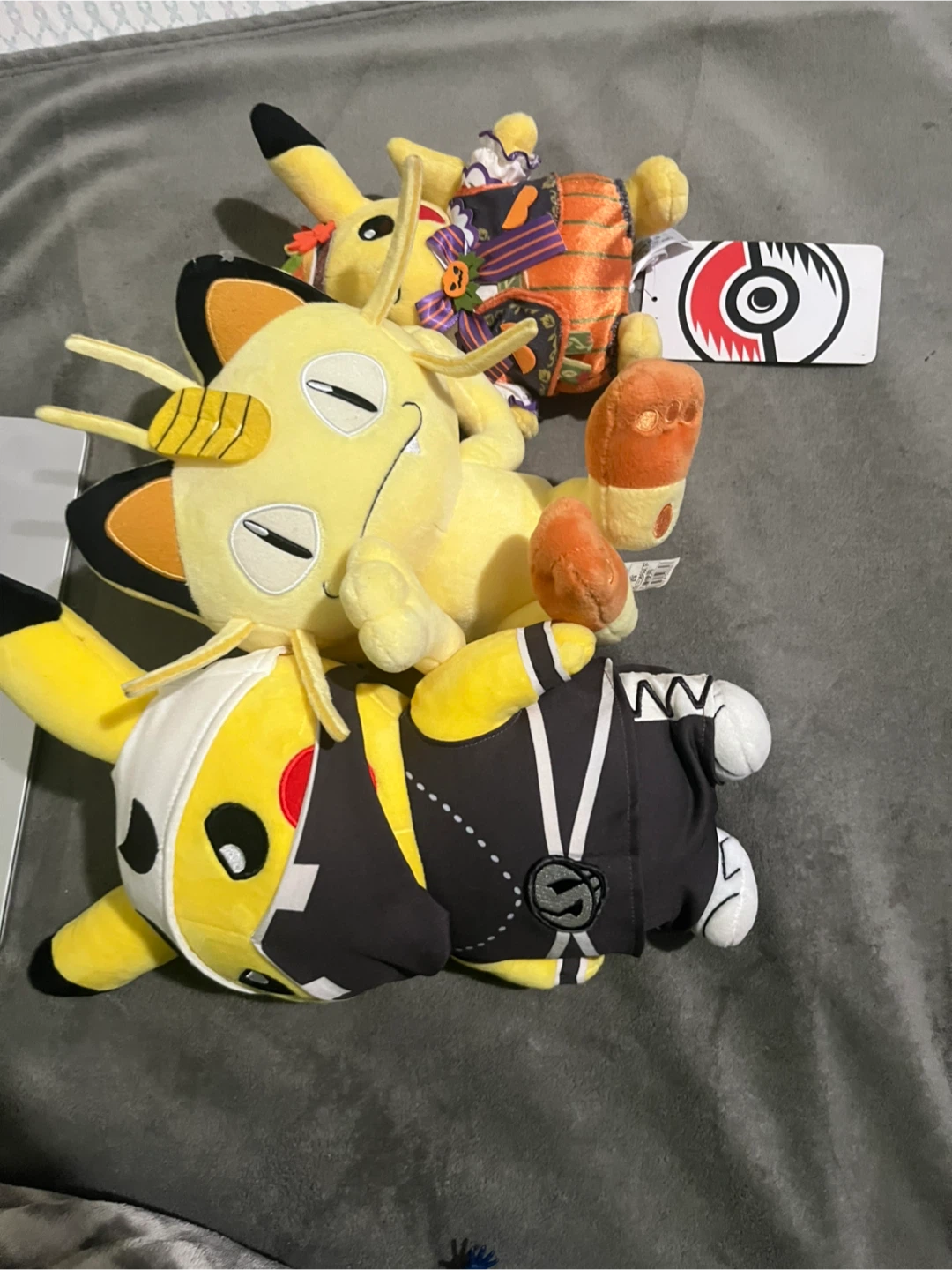 Pokemon Plush Toys - Pikachu & Meowth
