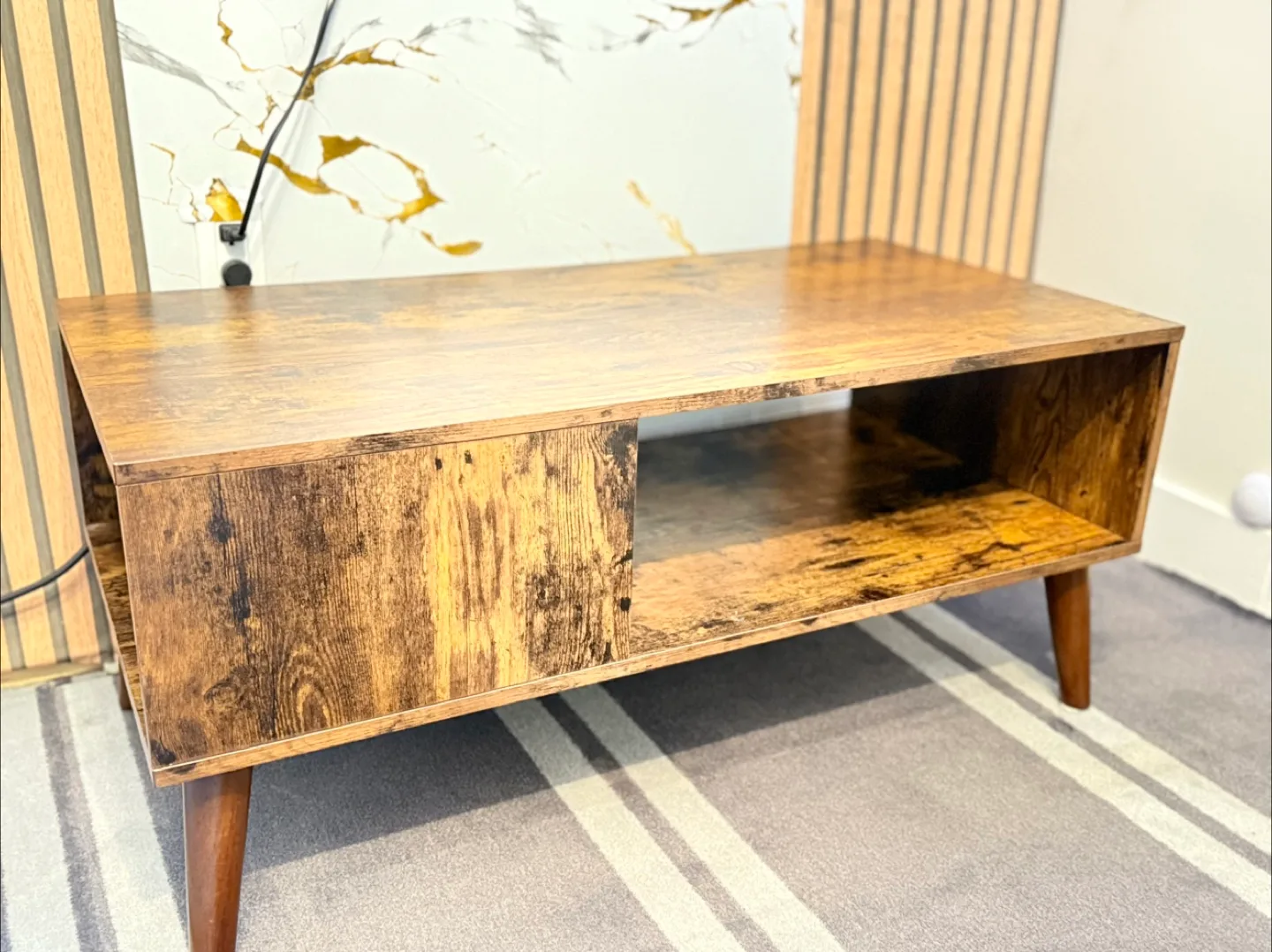 Wood-look TV Stand/Coffee Table thumbnail