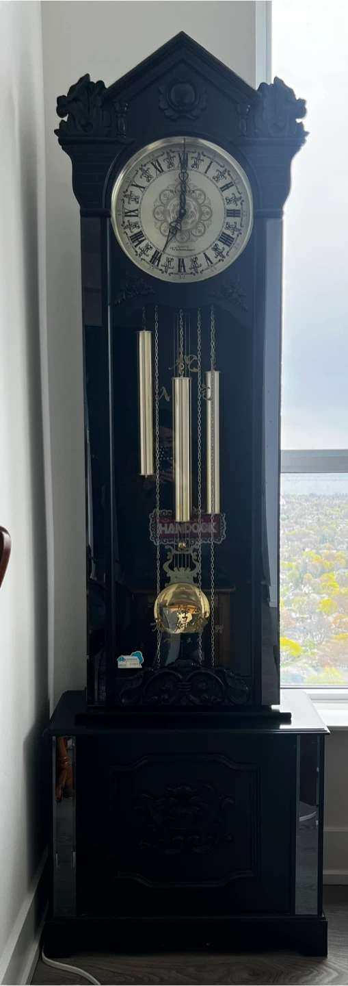 Handock Grandfather Clock - Black