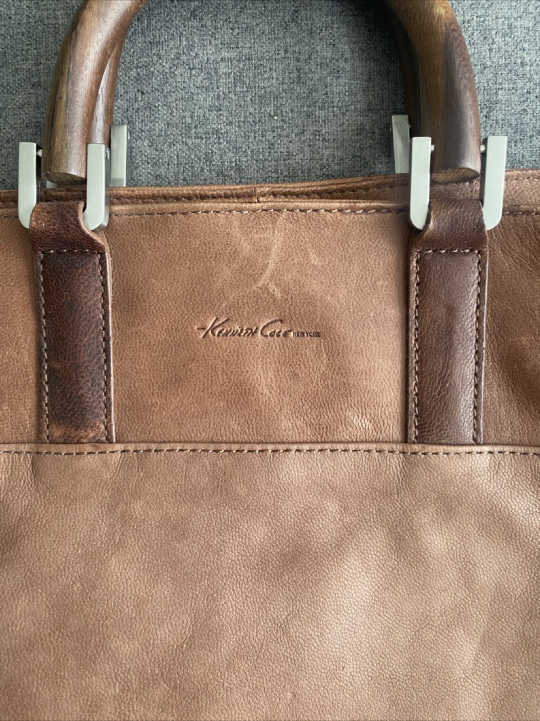 Vintage Kenneth Cole Leather Handbag - photo 2