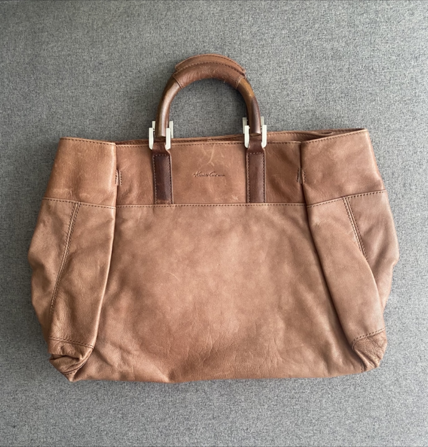 Vintage Kenneth Cole Leather Handbag