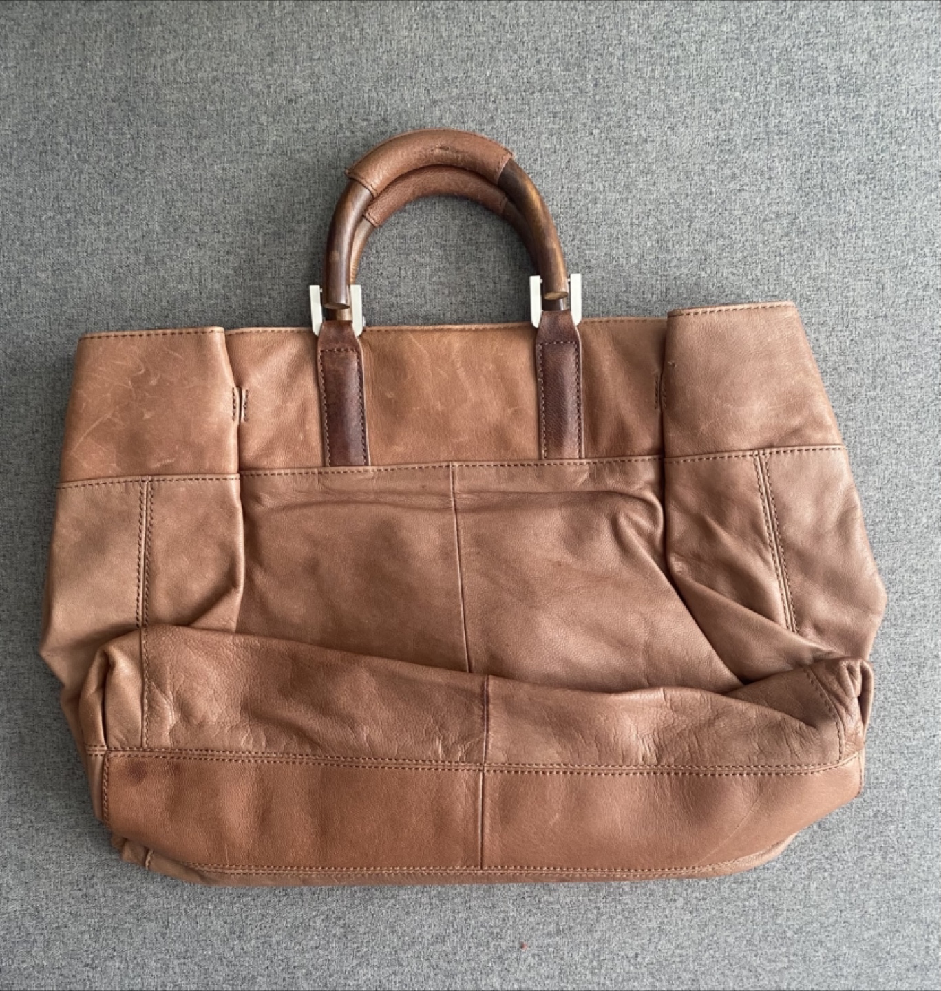 Vintage Kenneth Cole Leather Handbag - photo 3