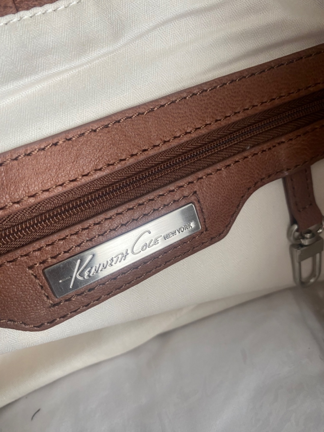 Vintage Kenneth Cole Leather Handbag - photo 5
