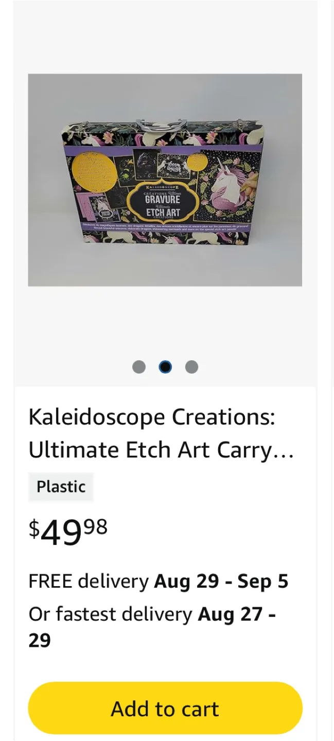 Kaleidoscope Ultimate Etch Art Carry Case thumbnail