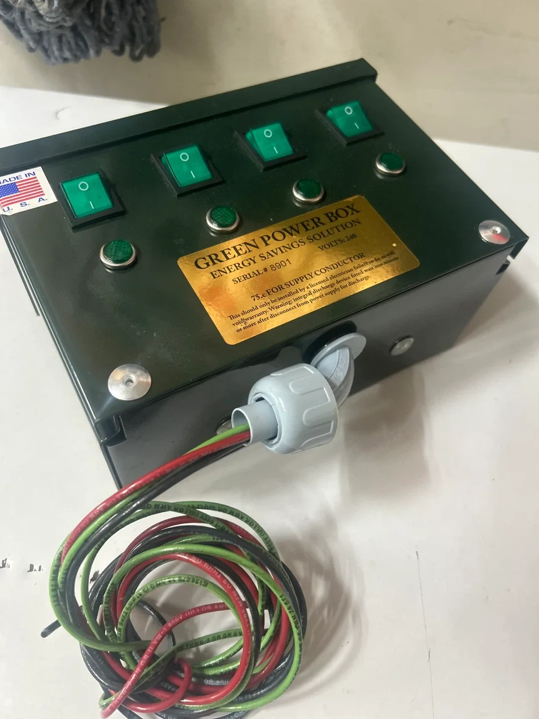 Green Power Box Energy Savings Solution image indicator(2)