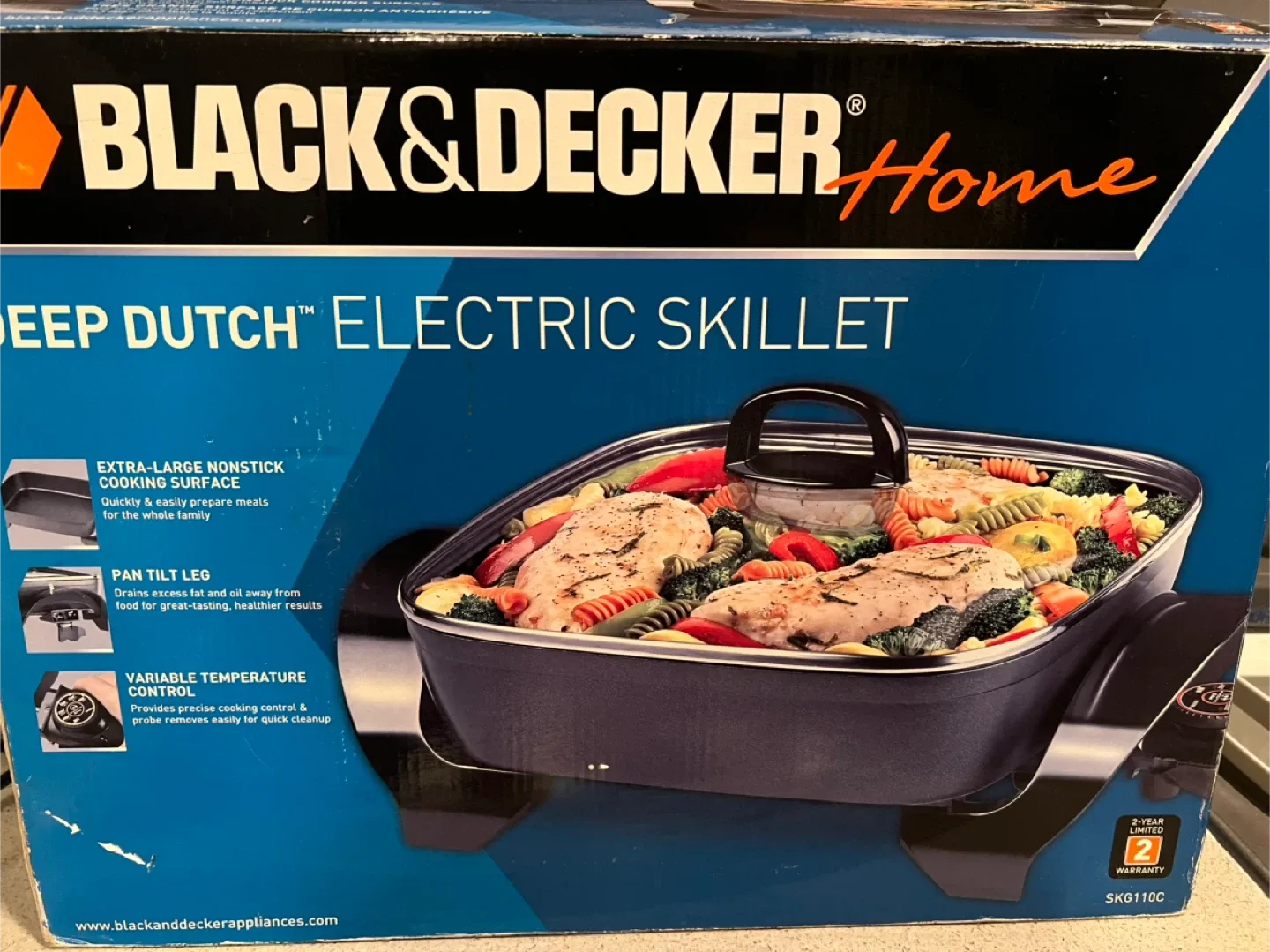 Black & Decker Deep Dutch Electric Skillet image indicator(4)