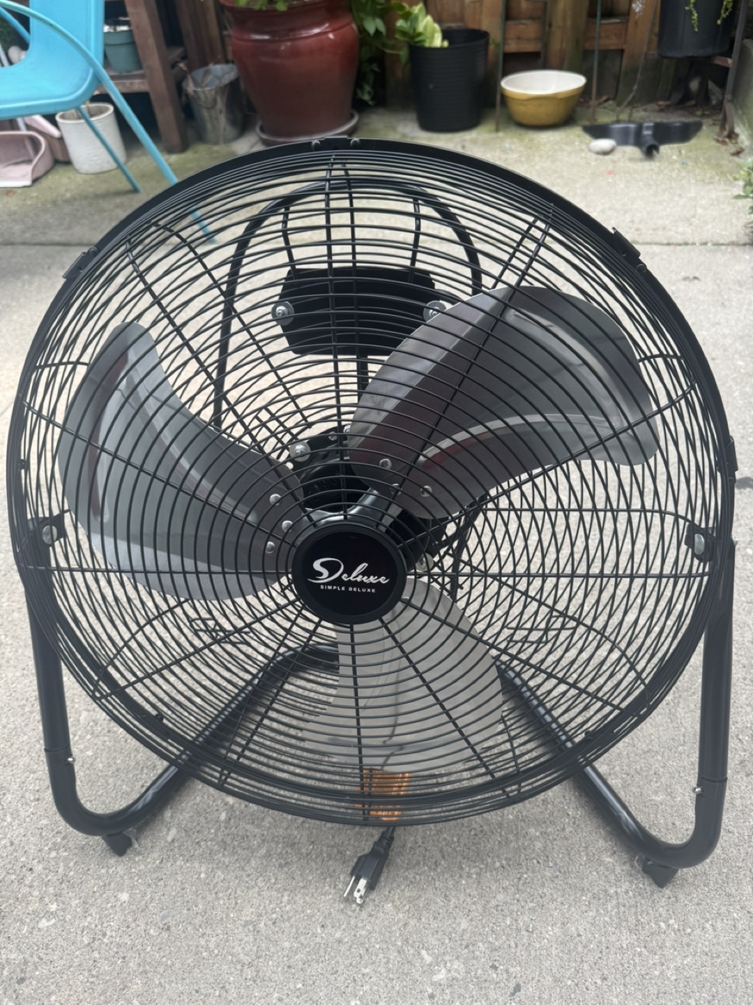 Deluxe Simple Deluxe 20-Inch Floor Fan - photo 2