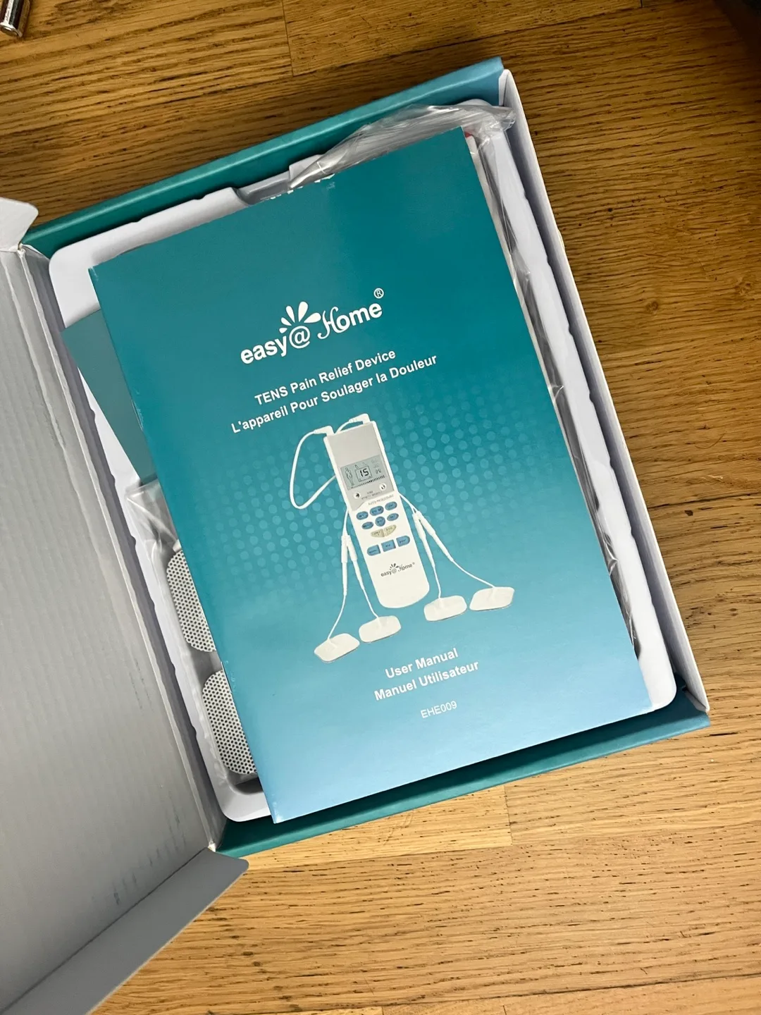 Easy@Home TENS Pain Relief Device - Like New! thumbnail