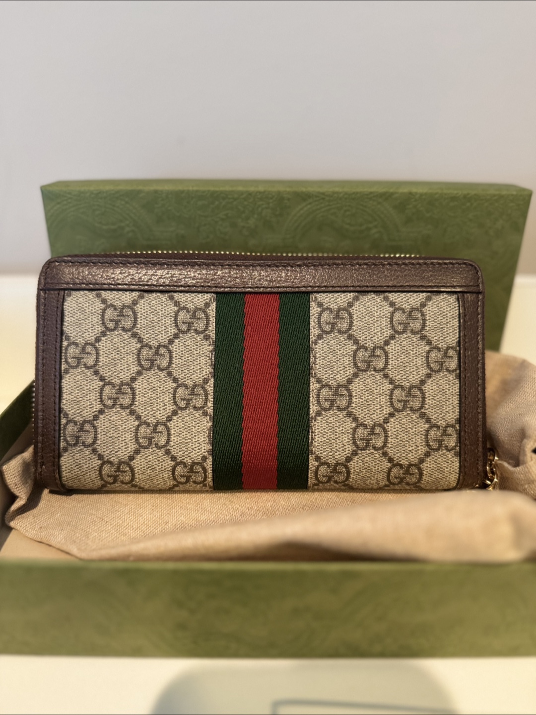 Gucci Ophidia GG Zip Around Wallet - photo 4