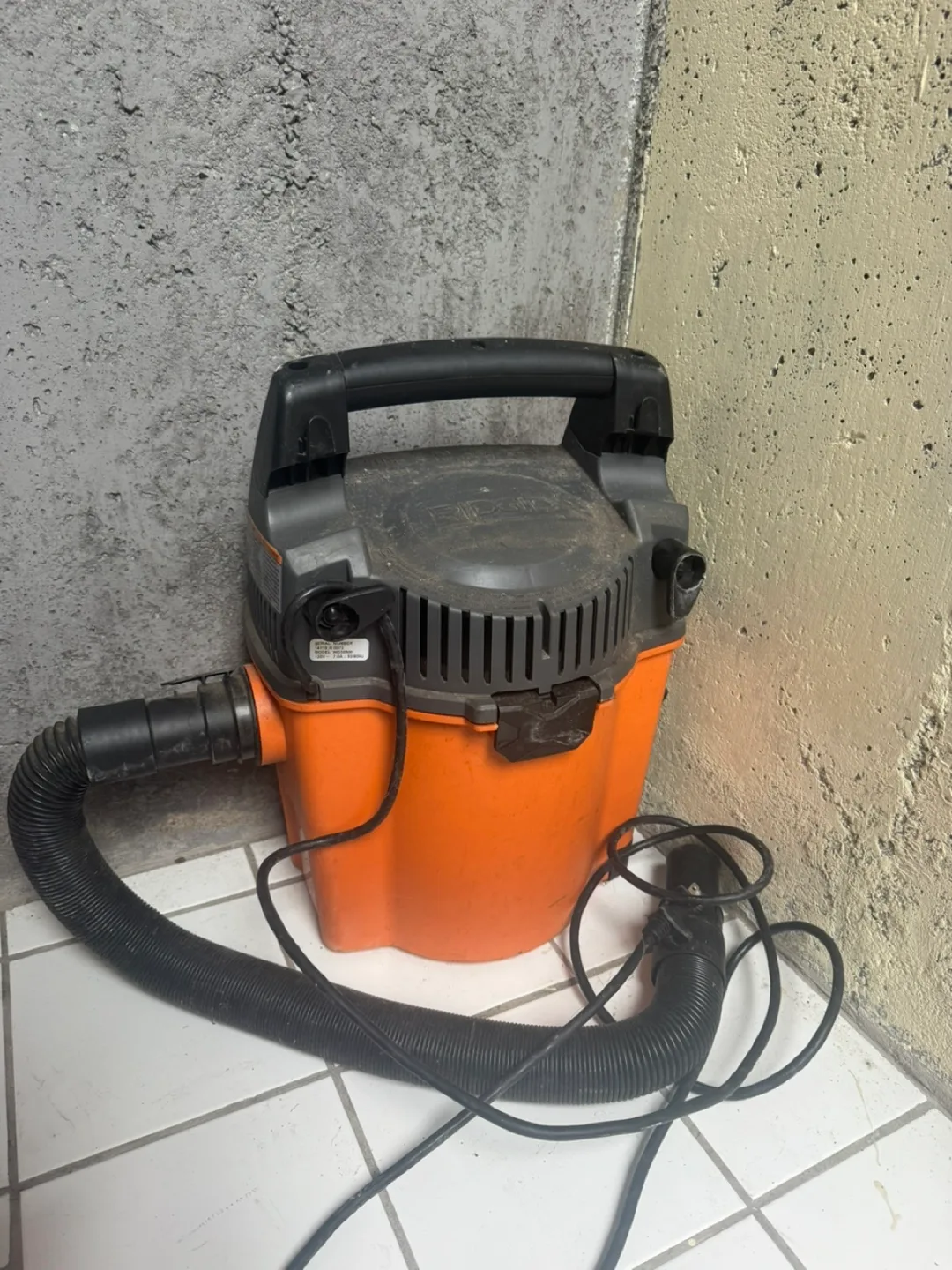 Ridgid Wet/Dry Vacuum