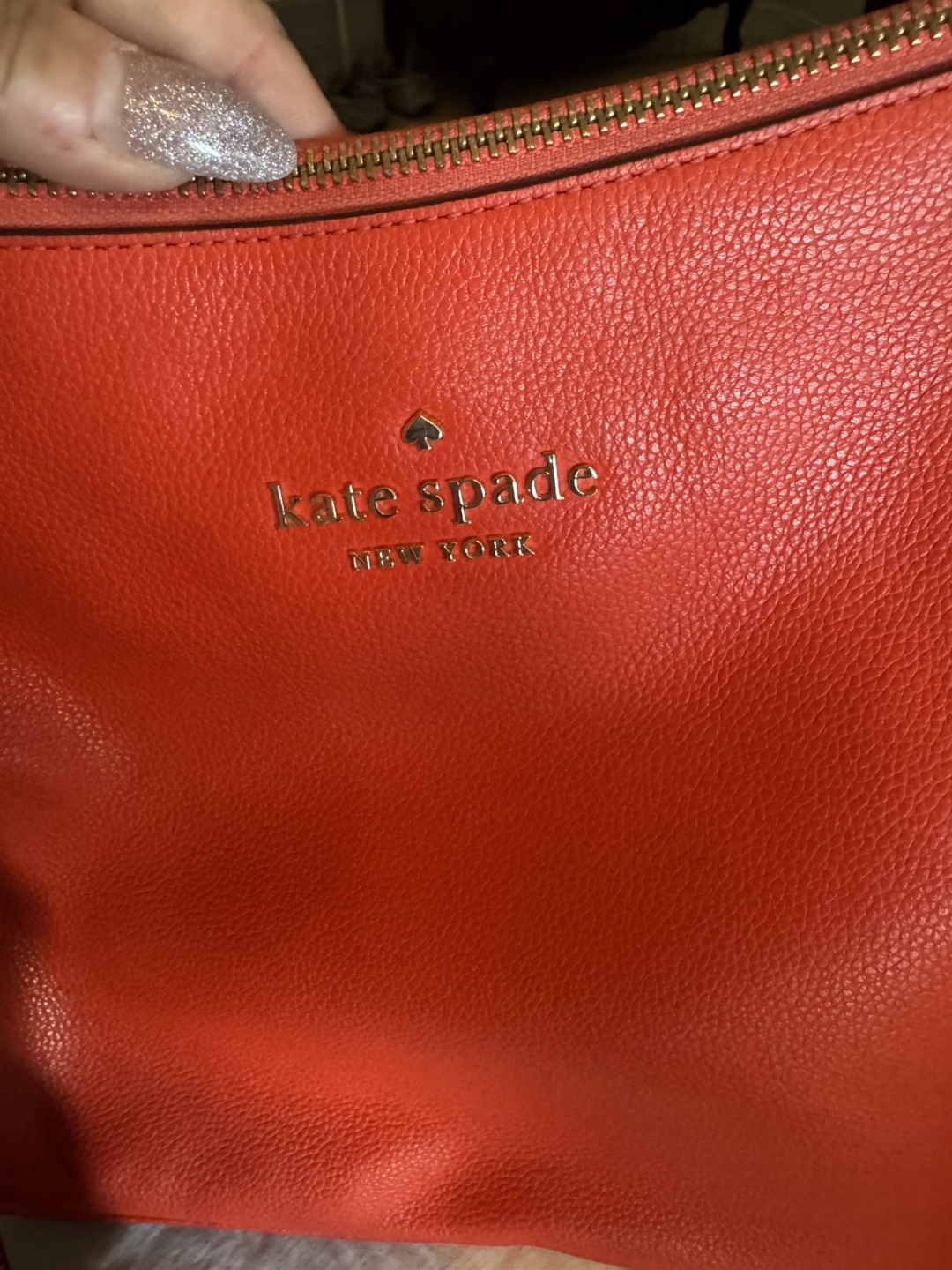 Kate Spade Orange Crossbody Bag