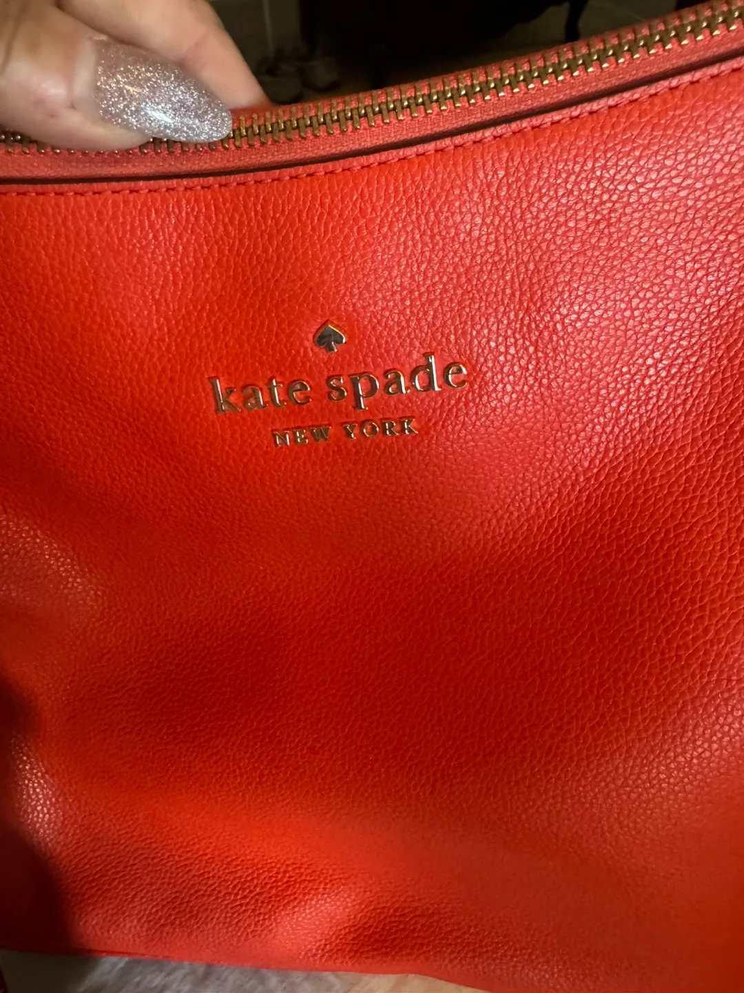 Kate Spade Orange Crossbody Bag thumbnail