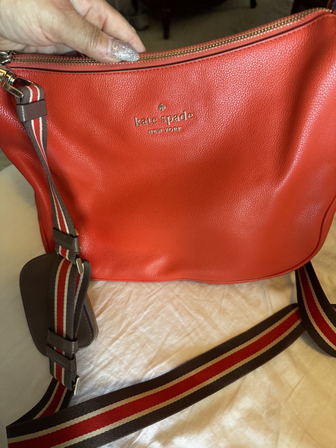 Kate Spade Orange Crossbody Bag - photo 2