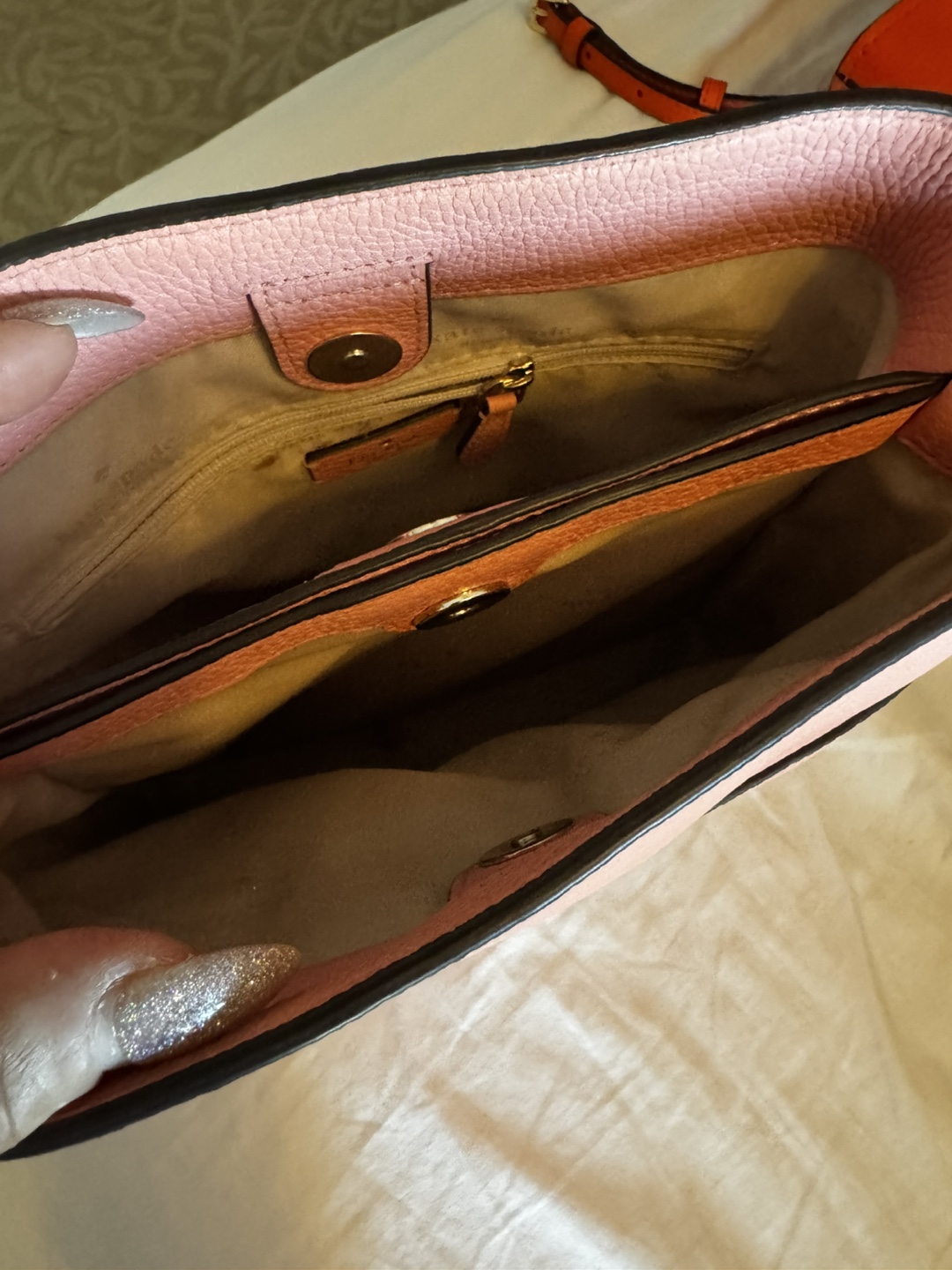 Kate Spade Pink Leather Bucket Bag - photo 3
